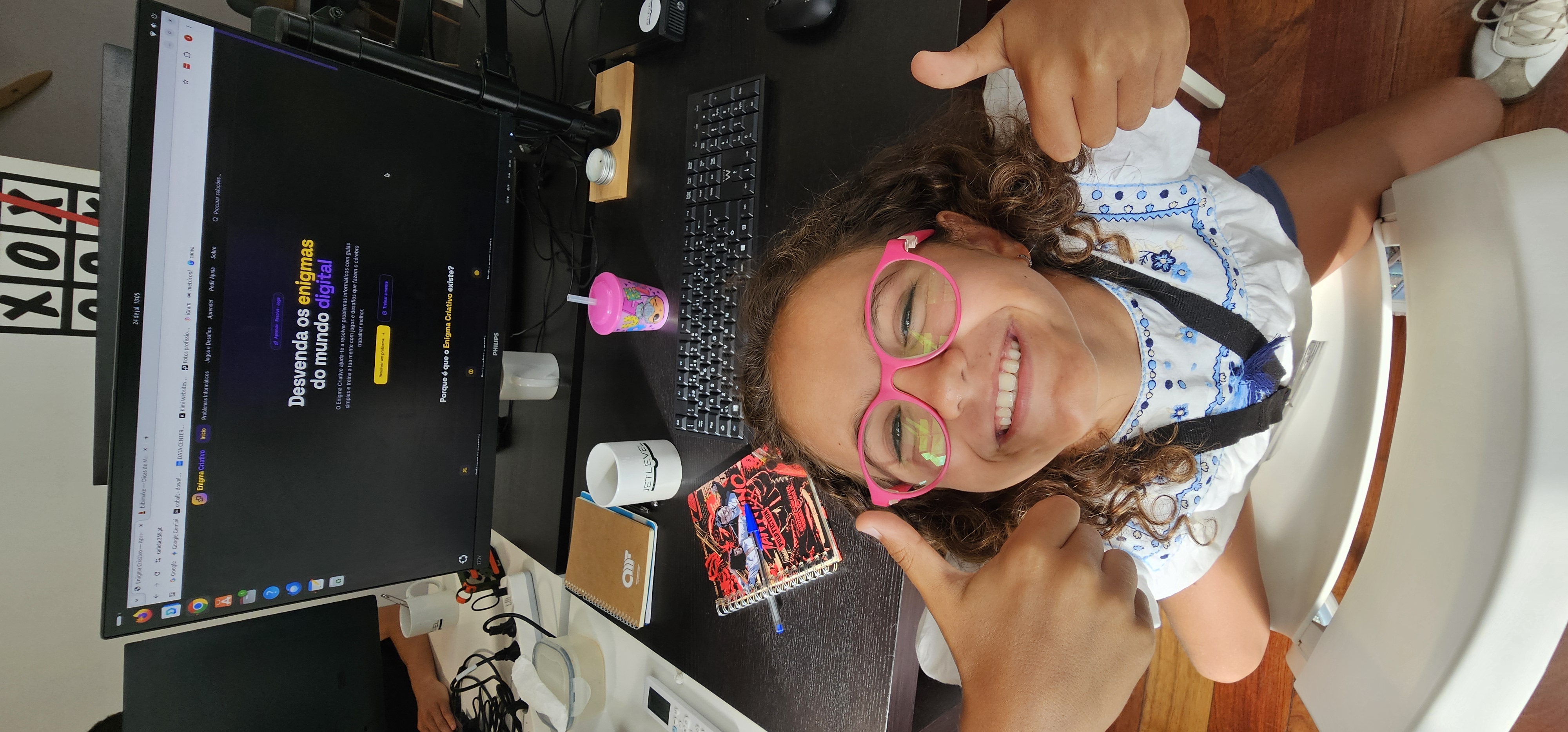 Carlota, JetLevel summer creative director